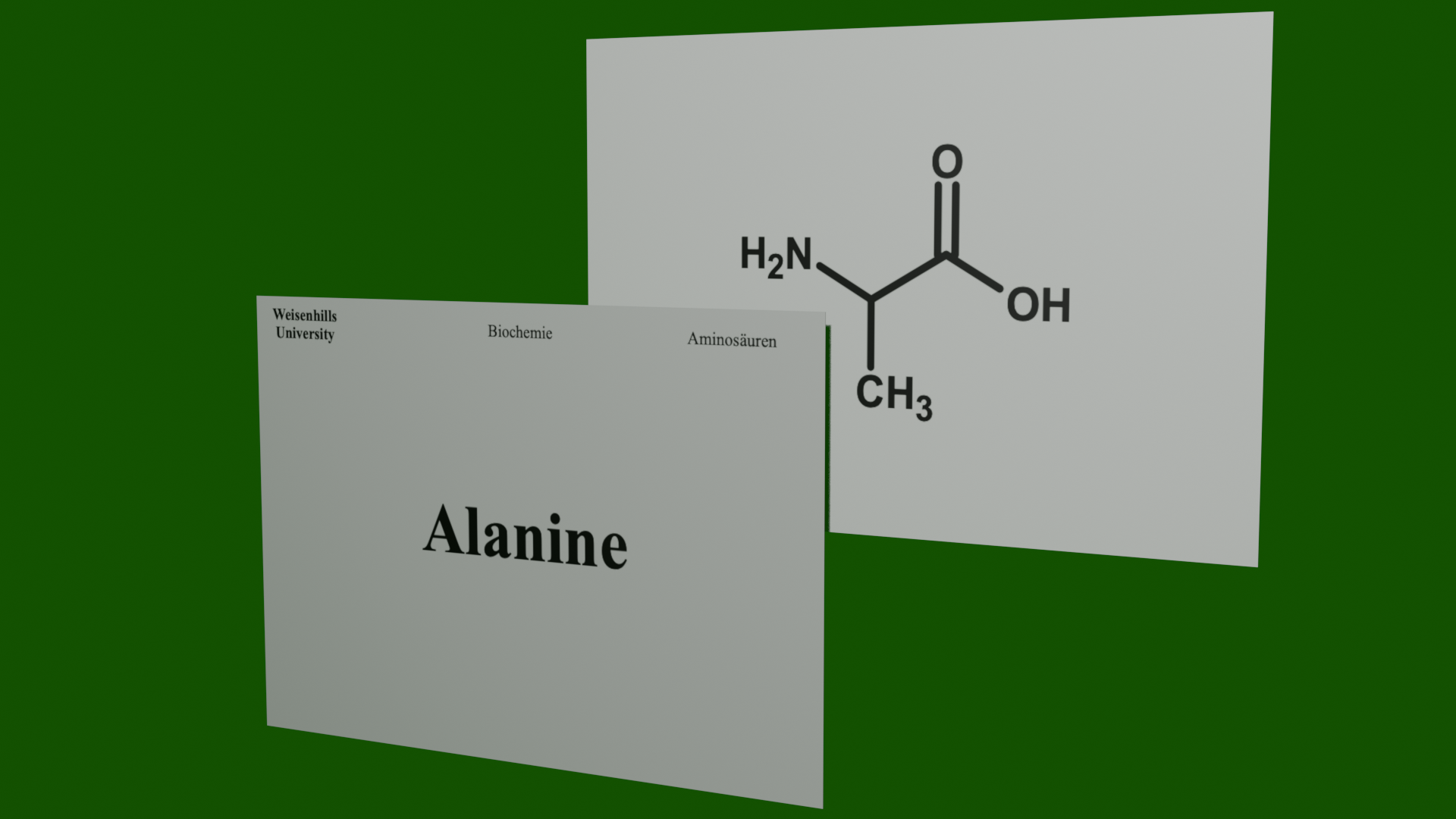 Alanine Virtual Mockup